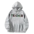 thumbnail image 4 of Sudadera con capucha para mujer, sudadera con capucha, ropa de otoño, sudadera con capucha de moda gráfica, camisetas de manga larga para oficina , xxl, 4 of 10