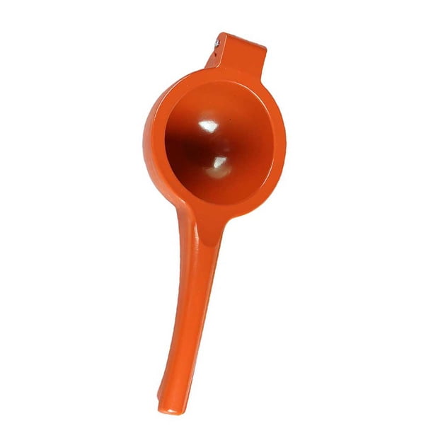 Bearachild Utensilios de cocina Exprimidor de limón Aleación de aluminio Exprimidor de naranja Exprimidor de jugo de fruta Prensa de mango rápido Cocina y Comedor Rojo
