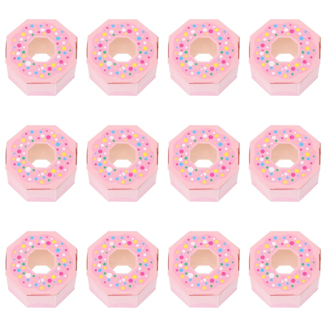 KAKOWELY 16 cajas de papel para dulces de estilo europeo, ideales para bodas (rosa)