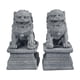 thumbnail image 3 of 1 par de estatuas de leones de estilo asiático Colco decoración de jardín piedra en miniatura 4,5 cm x 3 cm x 2,2 cm, 3 of 8
