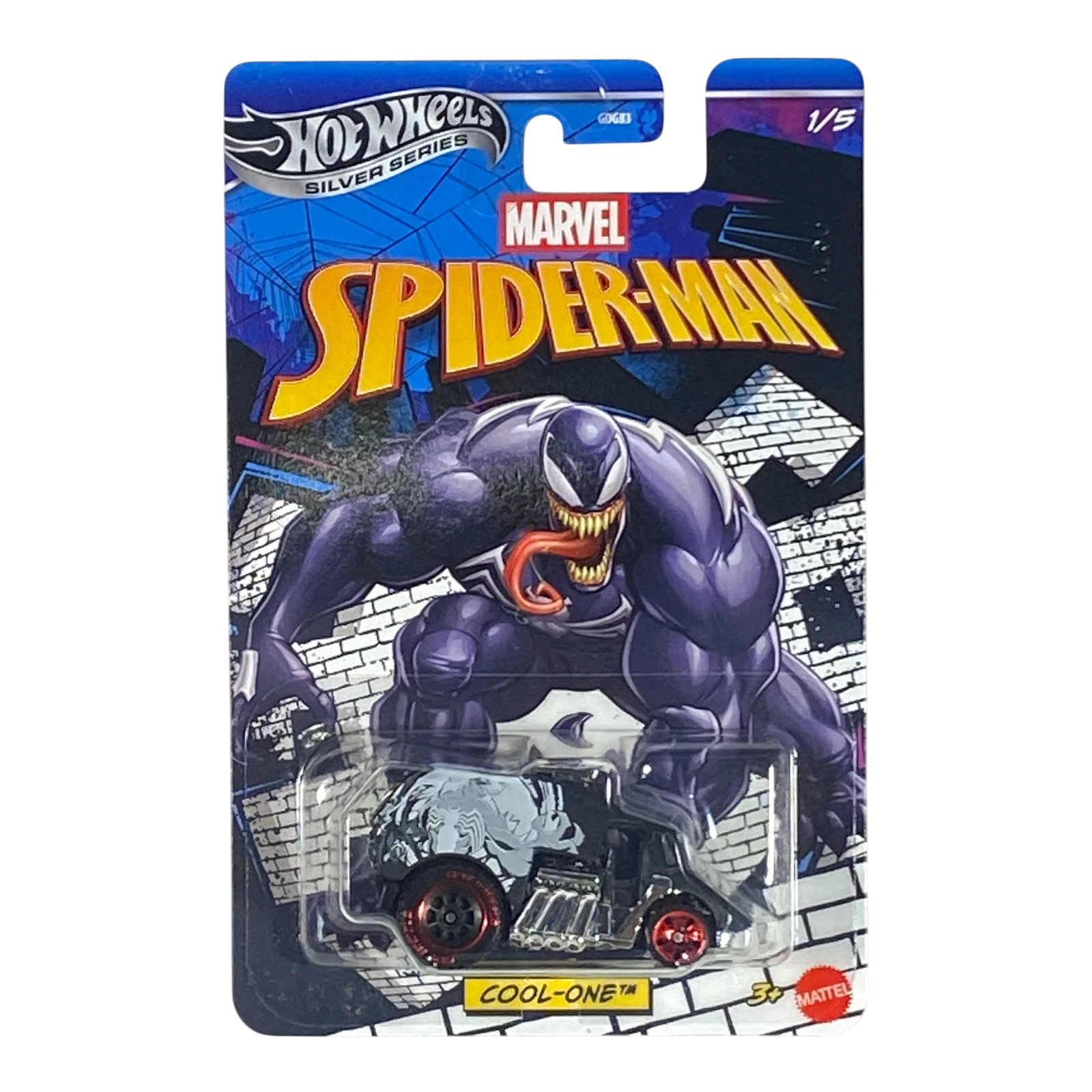 Hot Wheels Silver Series Spider-Man Complete Set of 5 (2026) - Limited Edition