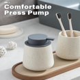 thumbnail image 4 of MesaSeCA Foam Hand Soap Dispenser - 12 oz Bathroom Lotion Hand Pump Dispenser  Ceramic Foaming Soap Dispenser with Removable Pump for Kitchen Hand Wash Dispenser  Black, 4 of 7