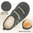 thumbnail image 6 of Barerun Womens Slippers Wide House Shoes Adjustable Diabetic Shoes, 6 of 6