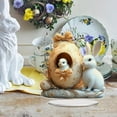 thumbnail image 6 of YWIYIUD Easter Decorations Colorful Easter Rabbit Egg Tabletop Ornament,Spring Fashion Decorative Sculpture Figurine 2D Acrylic for Home Kitchen Easter Party,Birthday Gifts for Women, 6 of 6
