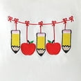 thumbnail image 3 of enyan Toddler Little Girl Clothes Fruit Print Short Sleeve Tops Plaid Flared Pants Set Back To School Summer Outfit(Red,3-4 Years), 3 of 6