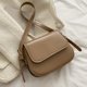 thumbnail image 2 of Bolso de hombro Salvador para mujer cruzado pequeño de piel sintética Caqui, 2 of 10