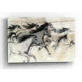 thumbnail image 1 of Epic Art 'Horses in Motion I' by Tim O'Toole, Acrylic Glass Wall Art, 16"x12", 1 of 3