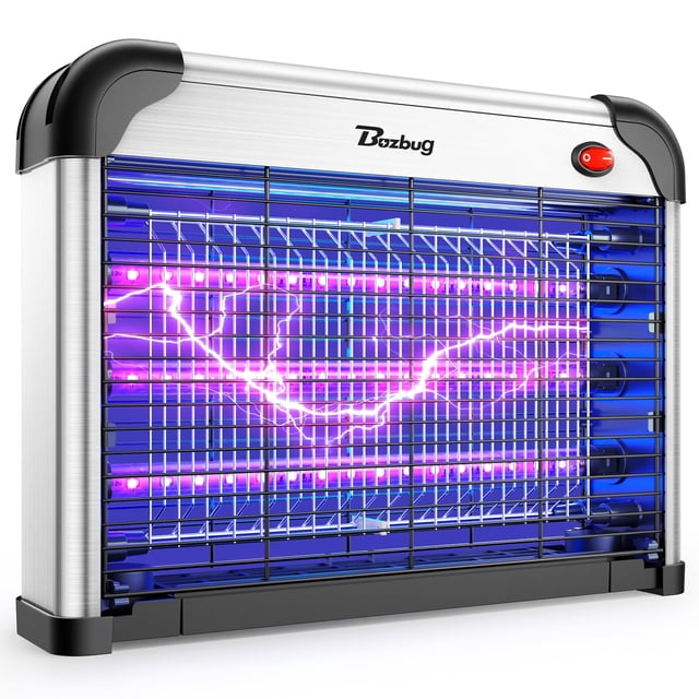Trampa eléctrica para mosquitos Bug Zapper Buzbug LED para interiores, 3800 V