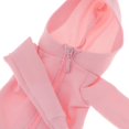 thumbnail image 2 of kusrkot 1/6 Female Long Sleeve Zippered Sweatershirt Tops for 12inch Action Figure Model Pink, 2 of 5