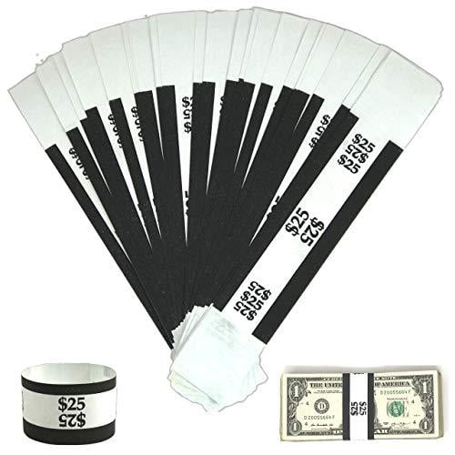 Money Bands Currency Sleeves Straps Made in USA (Pack of 330 for 25