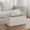 White, variant on Zeiwohndc Stylish Home Napkin Storage Organizer Geometric Pattern Tissue Dispenser Box