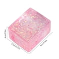 thumbnail image 3 of STPToys Transparent Glitter Filled Cube Shaped Slow Rebound Squeeze Gadget,Pink Soft Pressure Reducing Accessory Ideal For Birthday Gifts, Party Favors And General Reward Presents, 3 of 7