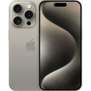 Open Box Apple iPhone 15 Pro - Carrier Unlocked - 128GB Natural Titanium