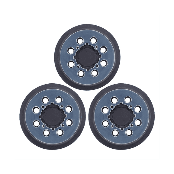 3Pcs Backing Pad 5 Inch Sanding Pad 8-Hole Hook and Loop Sander Pad Part for DWE6423 N329079 Working with Models Parts