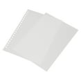 thumbnail image 3 of 50pcs A5 20 Holes Sheet Protector Paper Binding Cover For School Office Presentation, 3 of 8