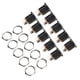 thumbnail image 2 of 10 Pcs Panel Mount 2.1x5.5mm Power Jack DC Socket, 2 of 5