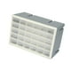 thumbnail image 1 of Gabinete de almacenamiento de plástico con 30 cajones, caja de herramientas para profesores, ideal para guardar juguetes. blanco y gris, 1 of 9