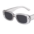thumbnail image 1 of Gafas de sol rectangulares estilo Punk para mujer, lentes de sol Vintage con montura cuadrada pequeña, UV400, estilo Retro, 1 of 5