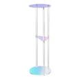 thumbnail image 2 of Dualoai Acrylic Side Table Colorful NightStand Bedside Table for Office Home Balcony, 2 of 9