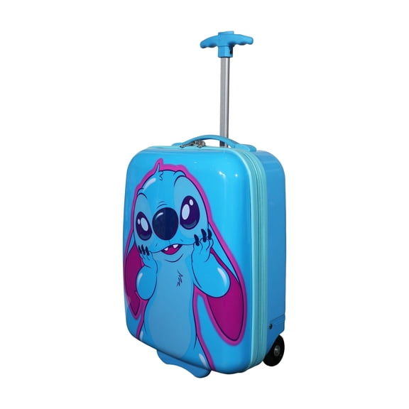 Lilo & Stitch Kids Blue 2-Wheel ABS Luggage for Travel