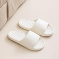 thumbnail image 2 of Xunlbb Lightweight Sandals for Women Men Comfort Non-Slip Pillow House Sandals Waterproof Shower Shoes Indoor Slides Bathroom Sandals Slip On Slide Sandals Easy to Clean 37-45, 2 of 4