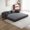 Grey, variant on 79" Convertible Sleeper Sofa Bed, Chenille Folding Mattress Couch with Side Pocket, Cylindrical Pillow and Fixed-Shape Frame, Floor Sofa Lounge Couch for Living Room, Grey