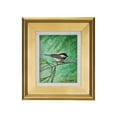 thumbnail image 6 of Creative Mark Elegant Plein Aire Gold Frame with Linen Liner, 6x6" Ornate Open Back Picture Frames, No Glass or Backing, Gessoed Wood, 2.75-inch Wide Moulding, 6 of 7