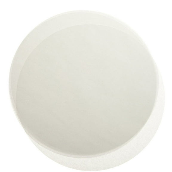 Raindrops 100 Pcs White Baking Paper Liners for Easy Clean Inch Diameter for Cake Pans and Baking