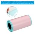 thumbnail image 4 of Uxcell 57x30mm Self Adhesive Camera Papers Refill Pink 6 Rolls, 4 of 6