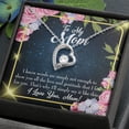 thumbnail image 2 of To Mom Words Not Enough Forever Necklace w Message Card, 2 of 20