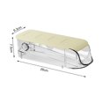 thumbnail image 3 of Egg Storage Box Transparent Visible Easy Access Large Capacity Wide Opening Space Saving Food Grade Drawer Rolling Type Fridge Egg Holder Kitchen Accessories, 3 of 12