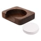 thumbnail image 3 of Portafiltros de café multiusos, contenedor redondo de madera para filtros de café. 54mm, 3 of 9