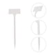 thumbnail image 2 of BRIGHTFUFU 20pcs Etiqueta de planta al aire libre Planta de plástico T-tipo Tag Nursery Garden Markers, 2 of 7