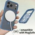 thumbnail image 5 of XNB For iPhone 17 Pro Max Slim Matte Magnetic Case,Compatible with MagSafe,Fall Protection Transparent Phone Case, 5 of 7