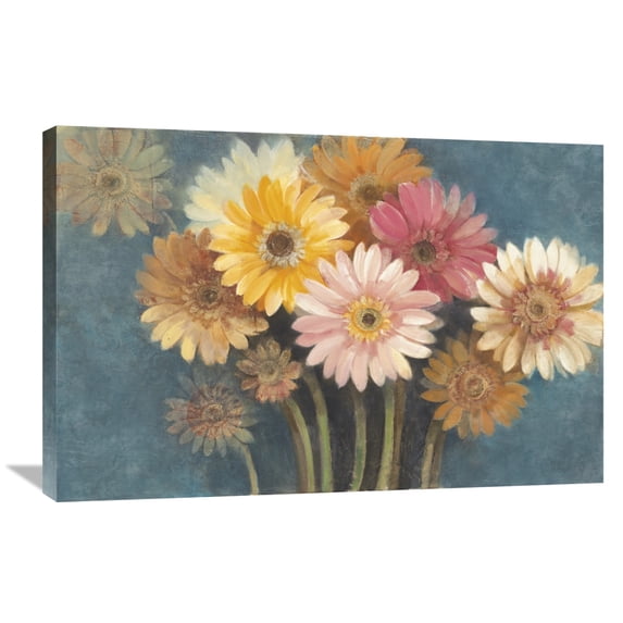 Global Gallery Albena Hristova 'Summer Fireworks v.2' Canvas Wall Art