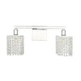 thumbnail image 3 of Phineas 2 light Chrome and Clear Crystals wall sconce, 3 of 3