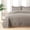 Beige, variant on King Quilt Set - Lightweight Summer Bedspread Bedding Set for All Season, 3 Piece (1 Quilt, 2 Pillow Shams)