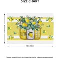thumbnail image 2 of Lemon Kitchen Table Placemats Set of 4 Retro Country Floral Plant Print Placemat Indoor Outdoor Party Home Desktop Dining Room Decor 12x18 Inch, 2 of 6