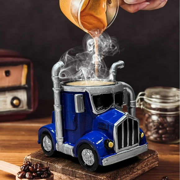 Suncoda Mug Lettering, Handcrafted Truck Coffee Mug Semi-Truck Coffee Mugs Trucker Gifts for Men Truck Gifts for Men Trucker Gifts for Truck Gifts for Truck Drivers