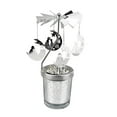 thumbnail image 4 of Portavelas giratorio elegante, portavelas, portavelas para velas de té, candelabro para Navidad, decoración de adorno para fiesta de boda Macarena  Candelabro giratorio, 4 of 8