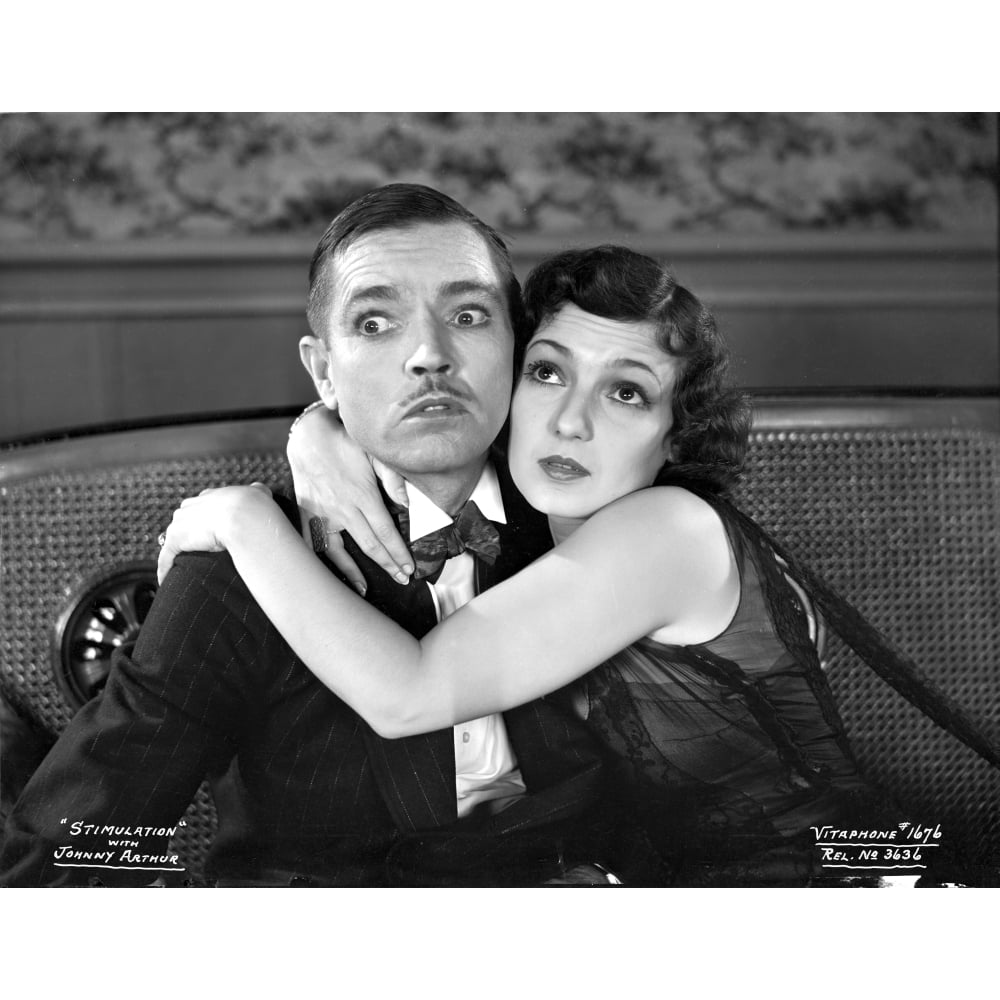 A publicity still of Johnny Arthur and Beatrice Blinn Photo Print (30 x
