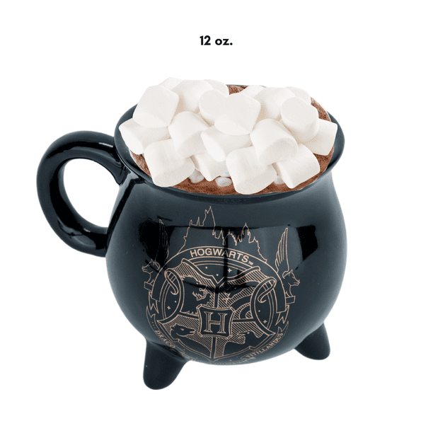 CULTUREFLY Hogwarts Coffee Cup - Harry Potter 12 oz Cauldron Mug
