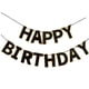 thumbnail image 1 of Injueey Juego de tarjetas de papel para macarrón, cartel de feliz cumpleaños, decoraciones de cumpleaños para fiesta de cumpleaños, 16,4 Kits de decoración para fiestas Negro 16.4 pies, 1 of 6