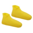 thumbnail image 1 of Cubre desechable botas, impermeables, antideslizantes, a prueba de lluvia Amarillo M shamjiam Cubrezapatos impermeables, 1 of 9