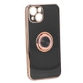 thumbnail image 1 of Fondo para Teléfono Con Anillo, Elegante Fondo A Prueba de Golpes para I13, Soporte de Anillo de Metal, Funda Protectora de Tpu Ultrafina y Ligera, Chapada en Oro Rosa Con, 1 of 7