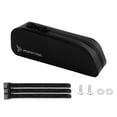 thumbnail image 2 of koolsoo Bicycle Top Tube Pouch Cycling Pack Keys Zipper Storage Bike Front Frame Bag Black, 2 of 9