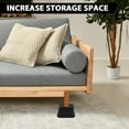 thumbnail image 6 of 4 Pack Furniture Risers 2 Inch, Adjustable Bed Risers Heavy Duty for Table Desk Couch Chair Sofa Cabinet Bed Legs Dorm, Square Stackable Bed Raisers Blocks Lift Height, 6 of 7