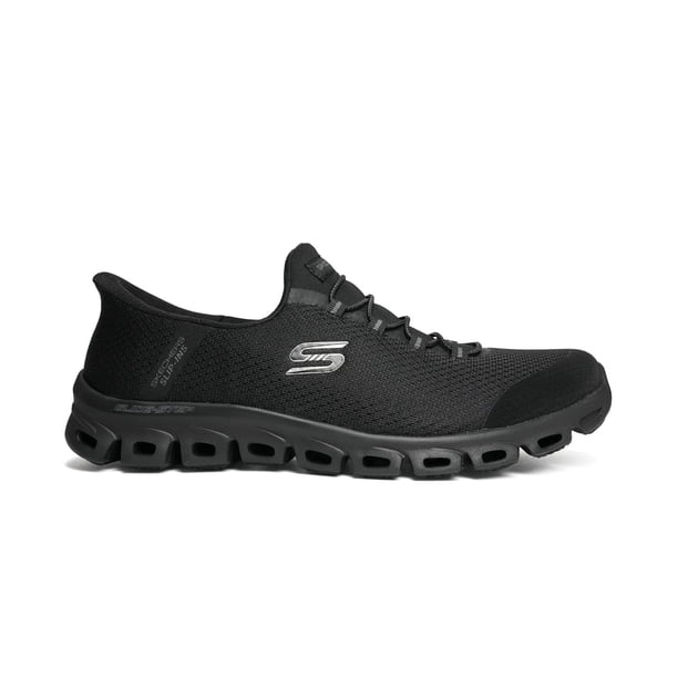 Tenis Skechers Glide-Step Mujer Comodo negro 24.5
