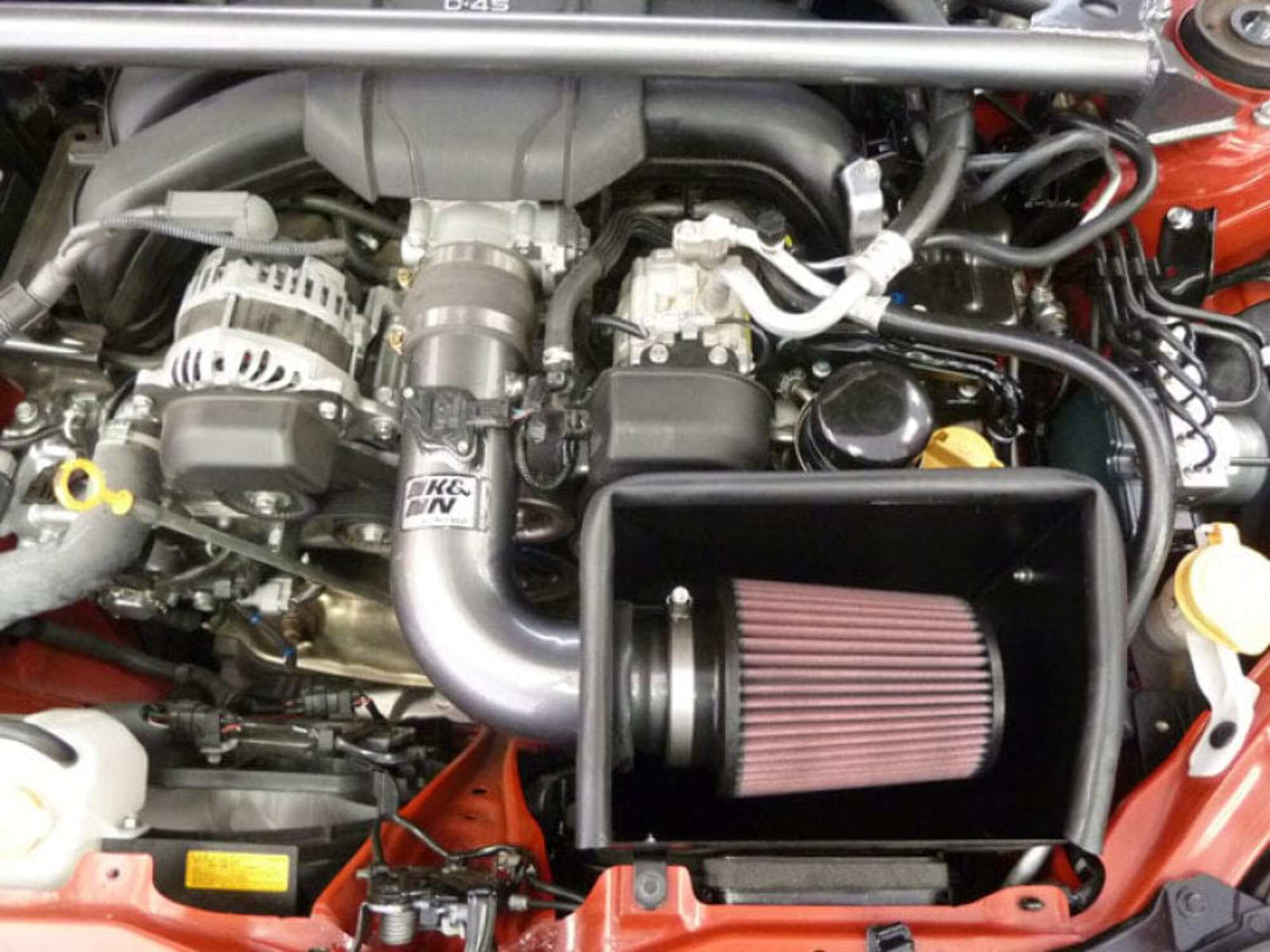 K&N Typhoon Cold Air Intake System: Easy Installation, Engineered to Maximize Airflow, Boost Horsepower & Torque, 69-8624TC