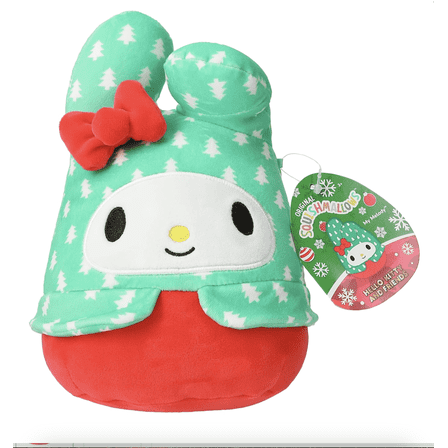 Squishmallows Original Hello Kitty and Friends - Sanrio Holiday My Melody Christmas Trees - 8in